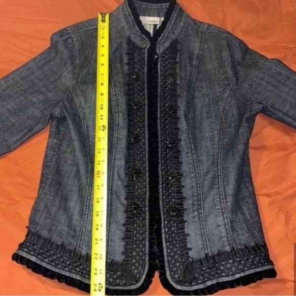 Beautiful 💙 CHICOS Platinum Jacket - Medium - Picture 9 of 14